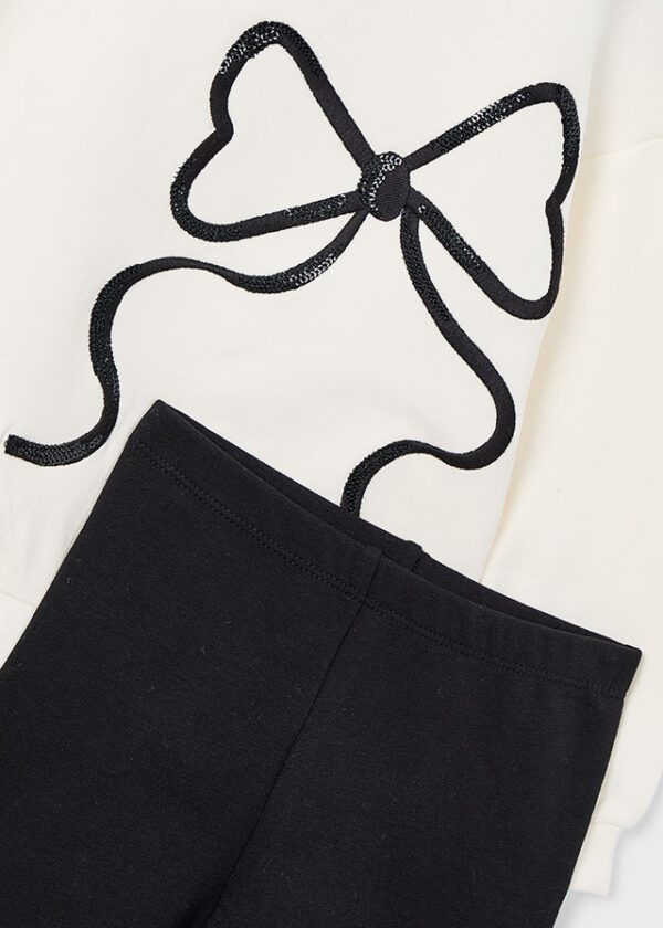 Mayoral Black Legging Set 4720 - Image 4