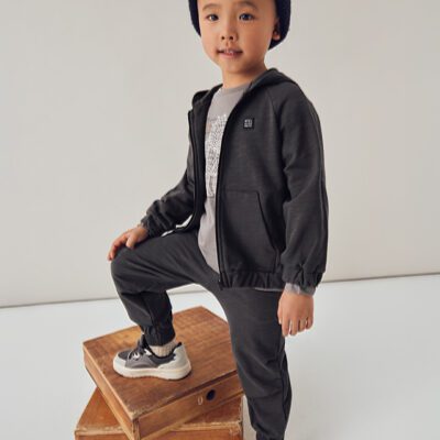 Mayoral Black Tracksuit 4807