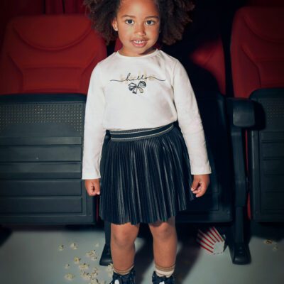 Mayoral Black Skirt Set 4008/4903