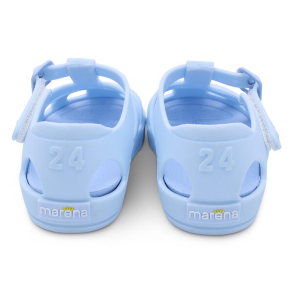 Marena Blue Jelly Sandal - Image 3