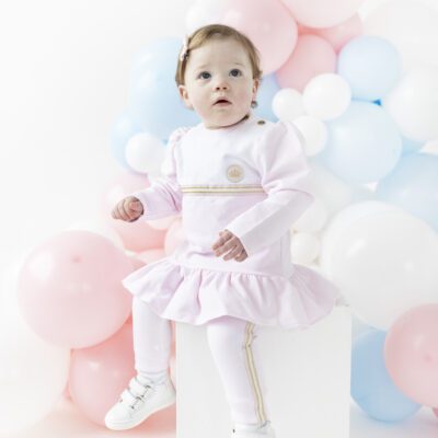 Blues Baby Venilo Pink Legging Set 2184
