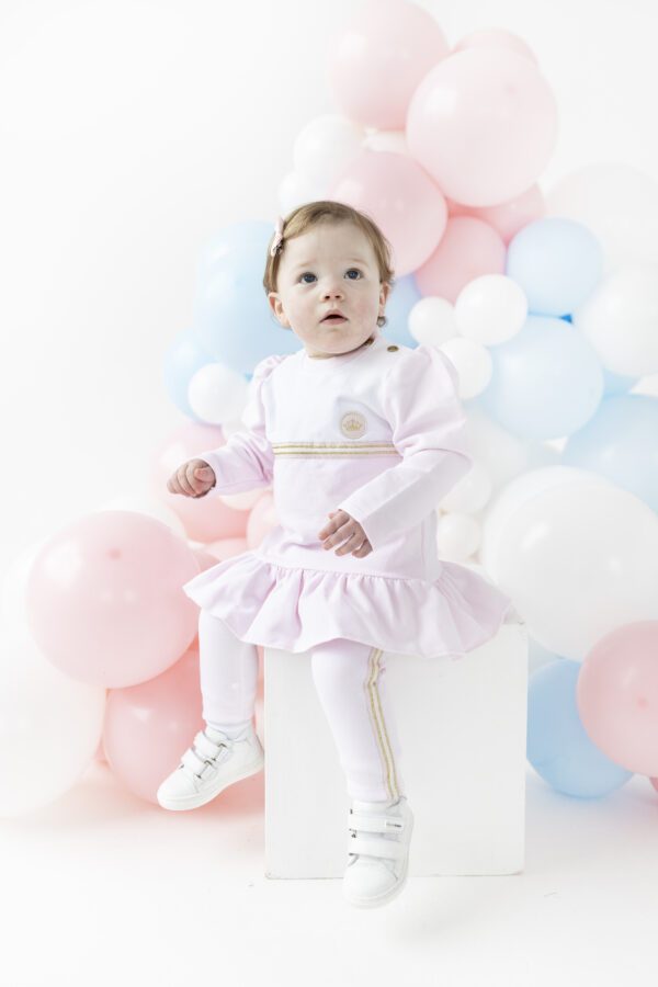 Blues Baby Venilo Pink Legging Set 2184
