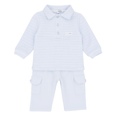 Blues Baby Amsterdam Blue Polo Set 2222