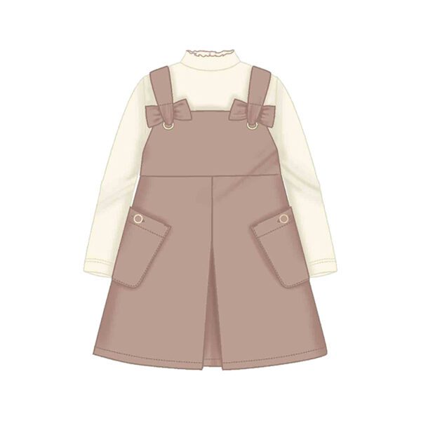 Mayoral Pink Pinafore Set 4914