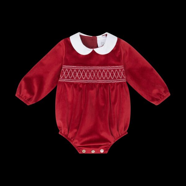 Deolinda Napoli Red Romper 25508