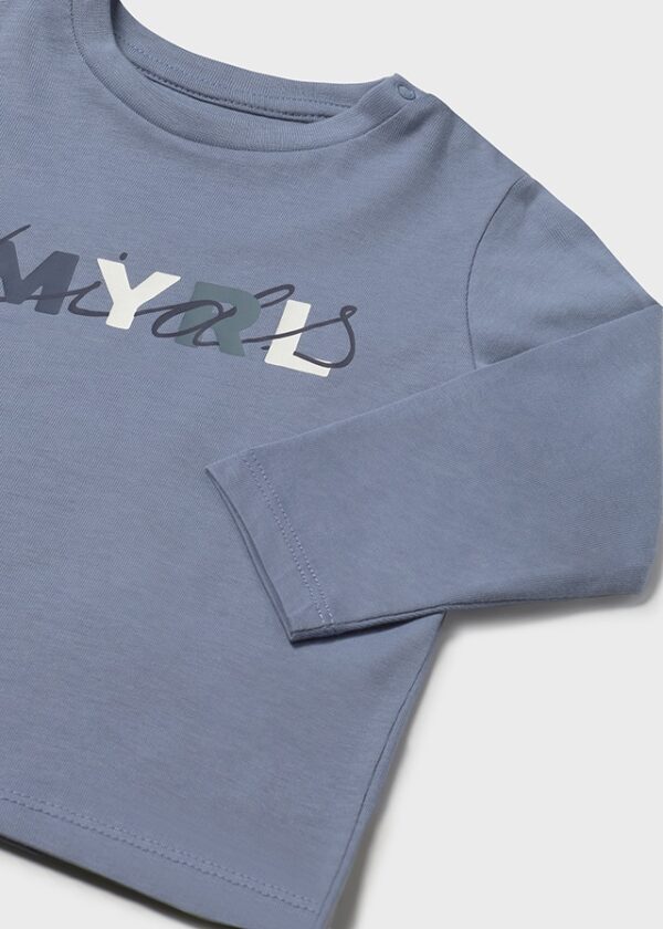 Mayoral Toddler Blue T-Shirt 108 - Image 2