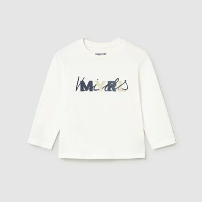 Mayoral Toddler Cream T-Shirt 108