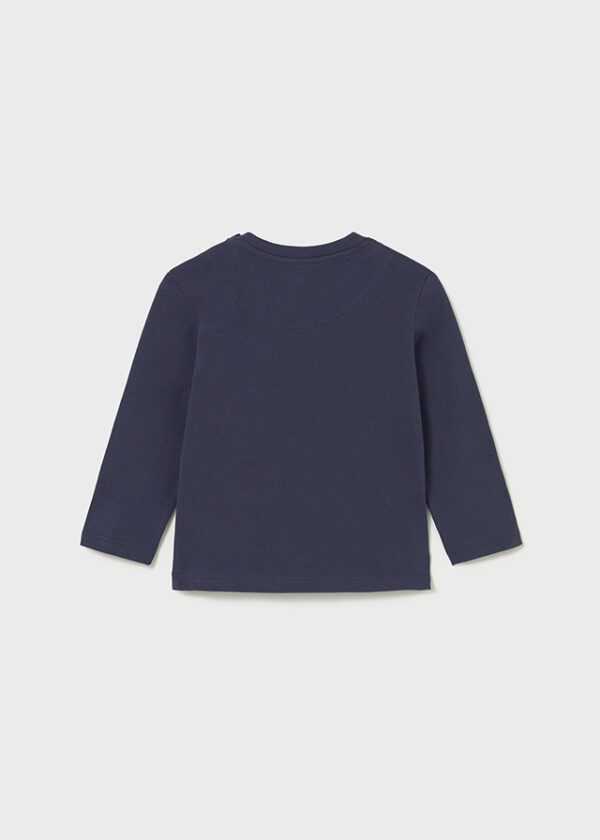Mayoral Toddler Navy T-Shirt 108 - Image 3