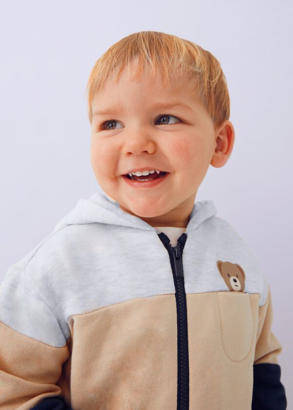 Mayoral Toddler Beige Tracksuit 918 - Image 3