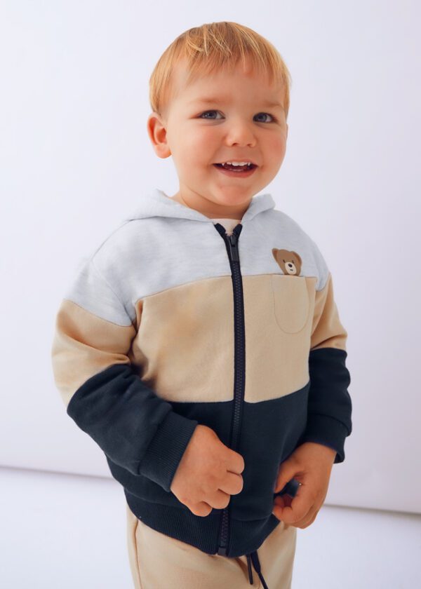 Mayoral Toddler Beige Tracksuit 918 - Image 2