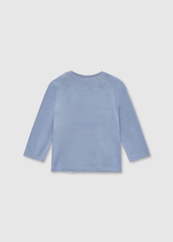 Mayoral Toddler Blue Bear T-Shirt 2058 - Image 4
