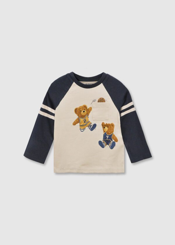 Mayoral Toddler Beige T-Shirt 2059 - Image 2