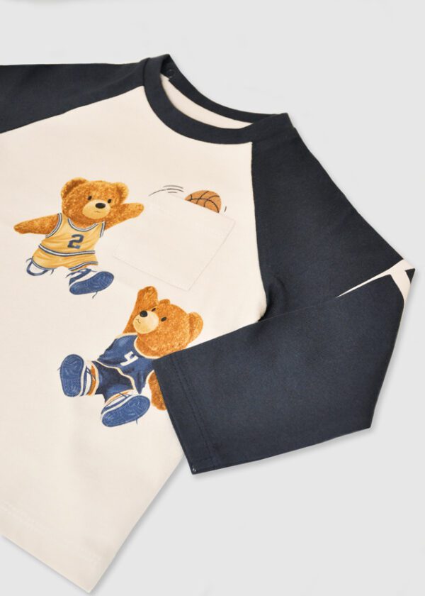Mayoral Toddler Beige T-Shirt 2059 - Image 3
