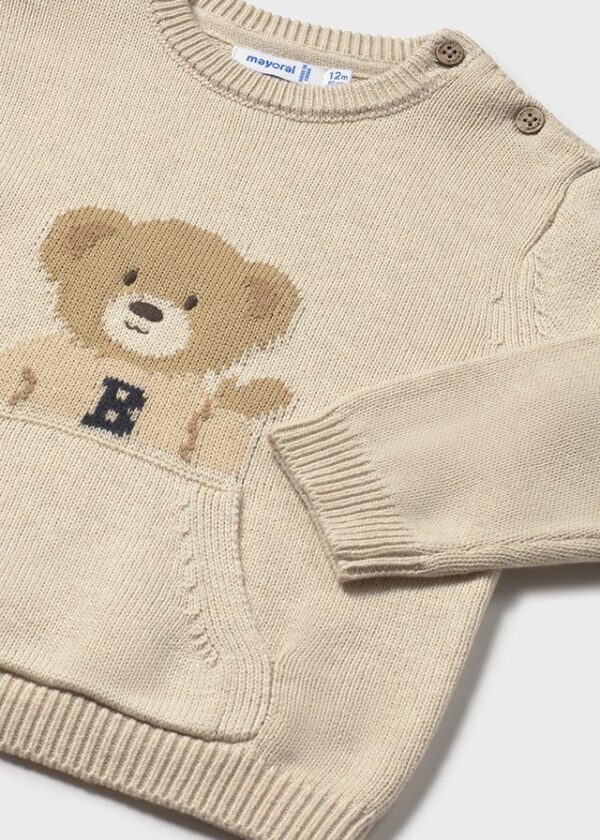 Mayoral Toddler Beige Jumper 2341 - Image 3