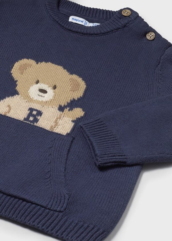 Mayoral Toddler Navy Jumper 2341 - Image 2