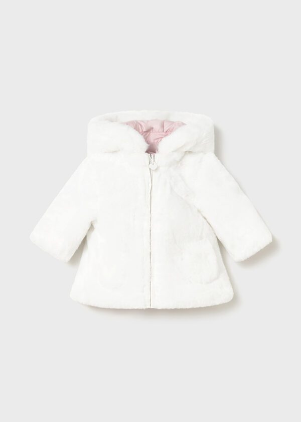 Mayoral Baby Pink Reversible Jacket 2404 - Image 4
