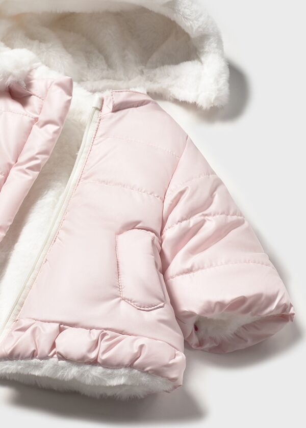 Mayoral Baby Pink Reversible Jacket 2404 - Image 2