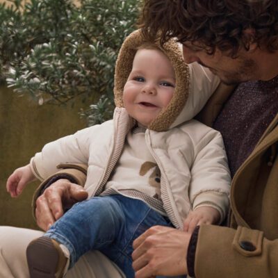 Mayoral Baby Beige Reversible Jacket 2404