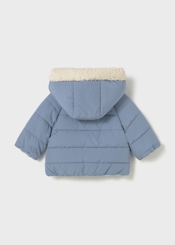 Mayoral Baby Blue Reversible Jacket 2410 - Image 2