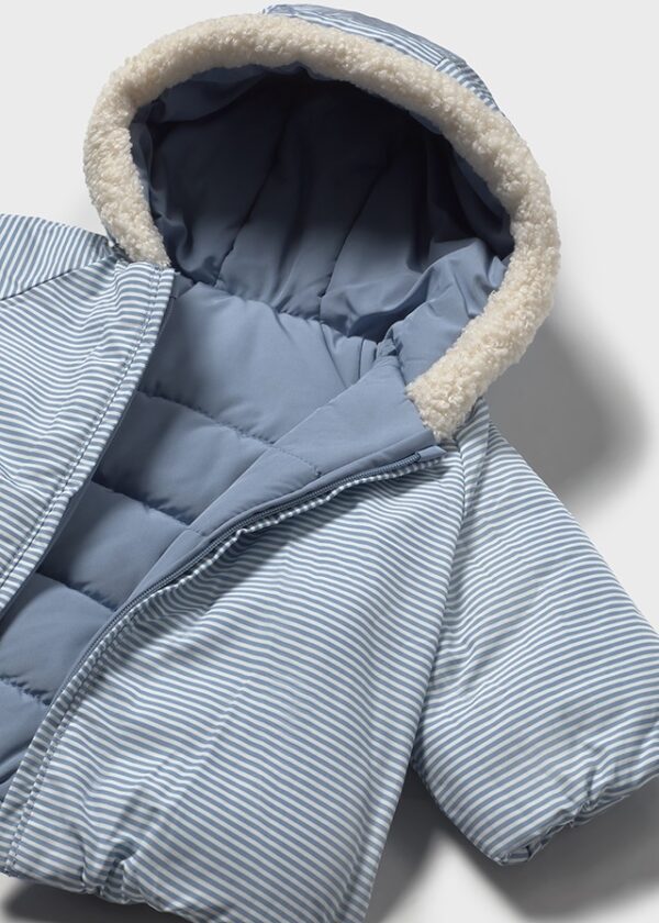 Mayoral Baby Blue Reversible Jacket 2410 - Image 4