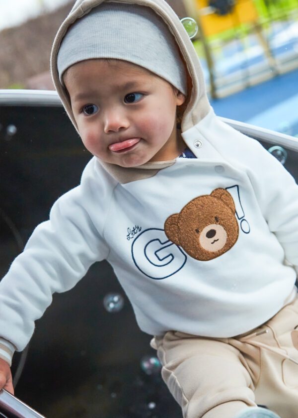Mayoral Toddler Beige Tracksuit 2504/2414 - Image 2