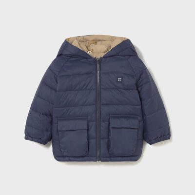 Mayoral Navy Reversible Coat 2420