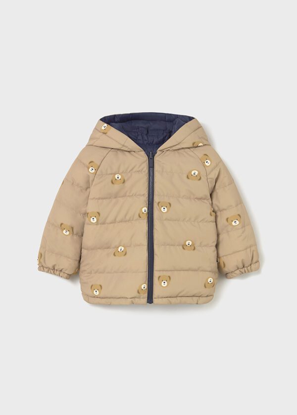 Mayoral Navy Reversible Coat 2420 - Image 4