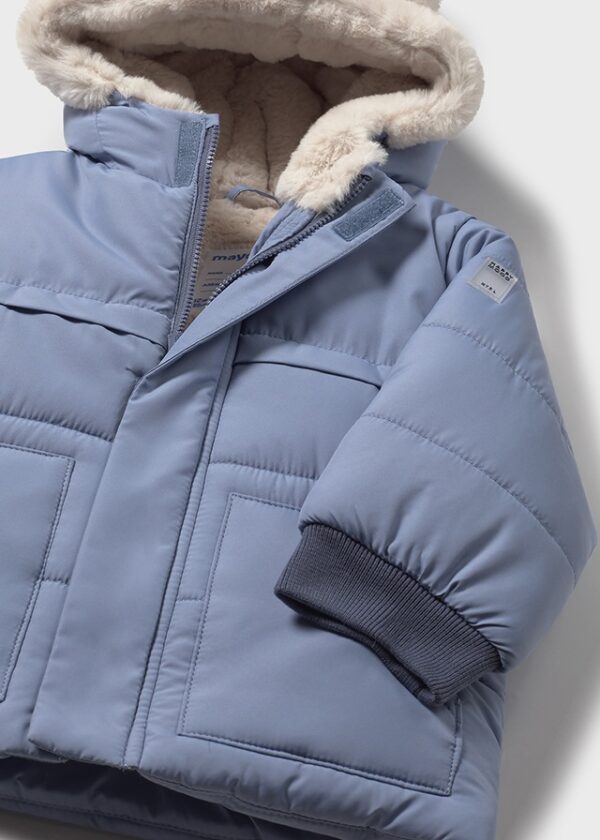 Mayoral Toddler Blue Jacket 2424 - Image 2