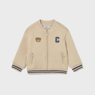 Mayoral Toddler Beige Zipper 2426