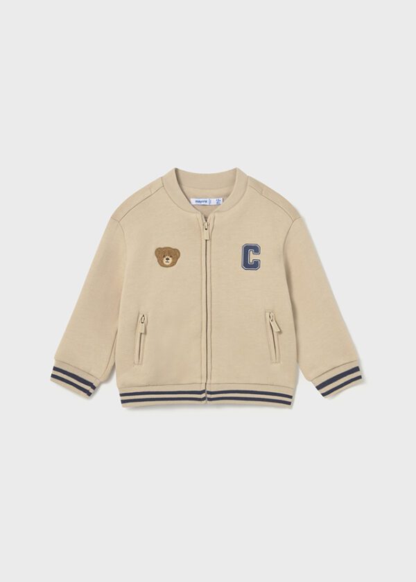 Mayoral Toddler Beige Zipper 2426