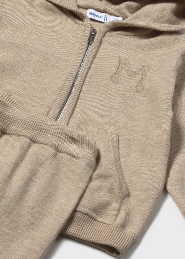 Mayoral Toddler Beige Tracksuit 2514 - Image 2