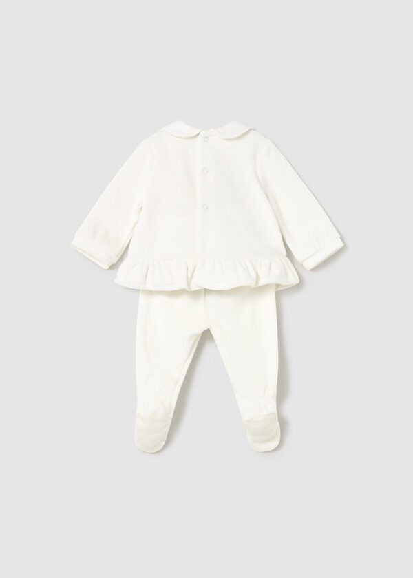 Mayoral Baby Cream 2 Piece Set 2554 - Image 3