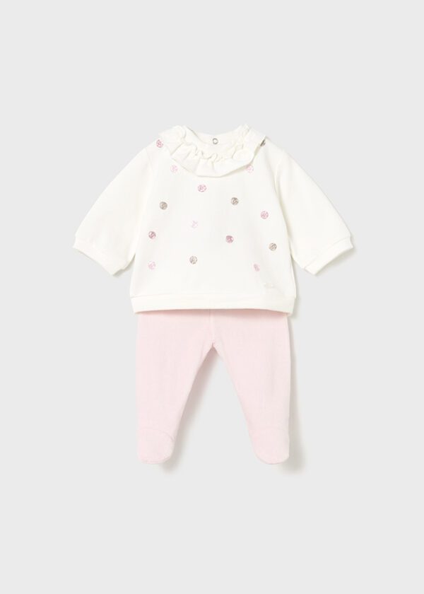 Mayoral Baby Pink 2 Piece Set 2555