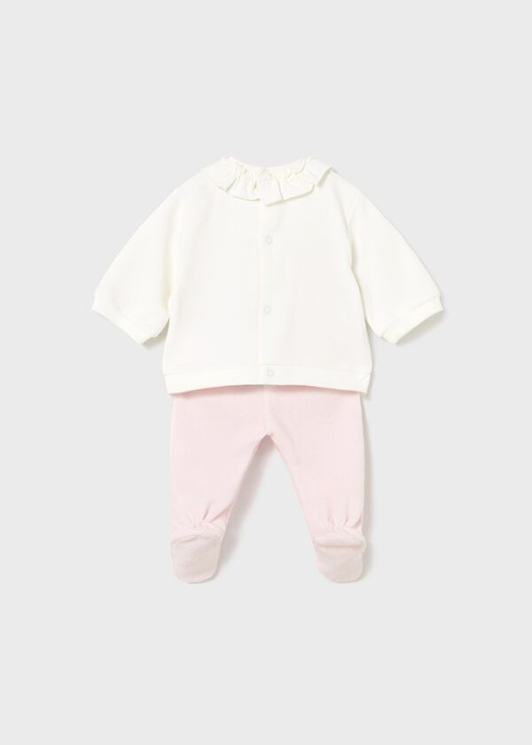 Mayoral Baby Pink 2 Piece Set 2555 - Image 3