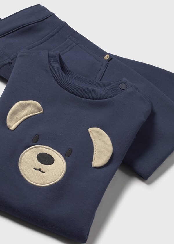 Mayoral Toddler Navy Tracksuit 2597 - Image 2