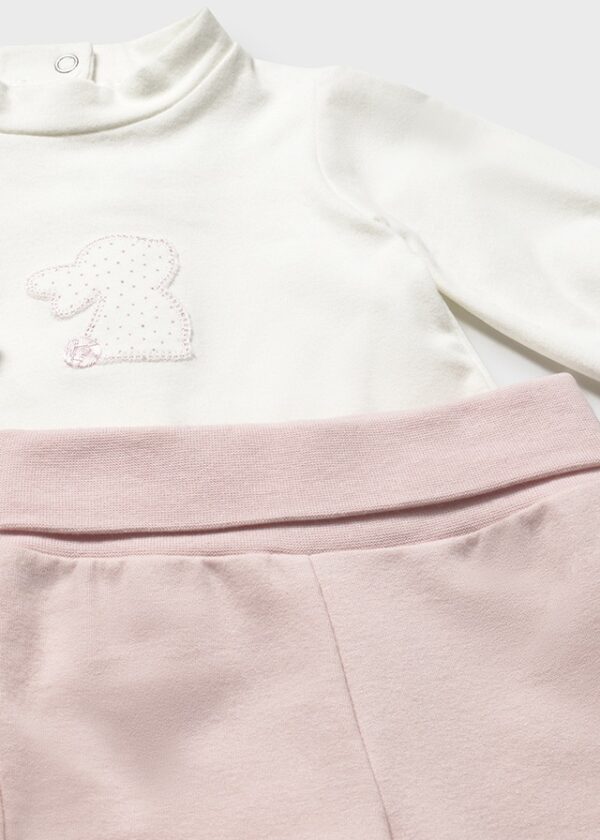 Mayoral Baby Pink 3 Piece Set 2607 - Image 2