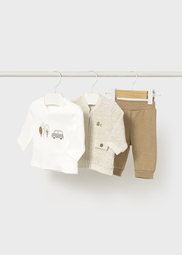 Mayoral Baby Beige 3 Piece Set 2622