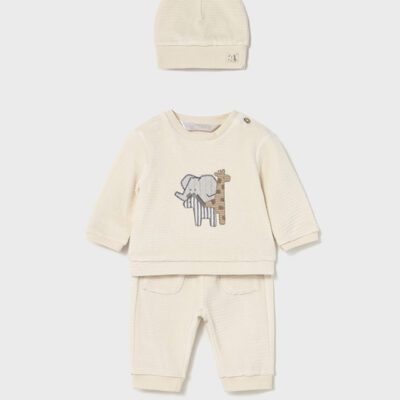Mayoral Baby Beige 3 Piece Set 2624