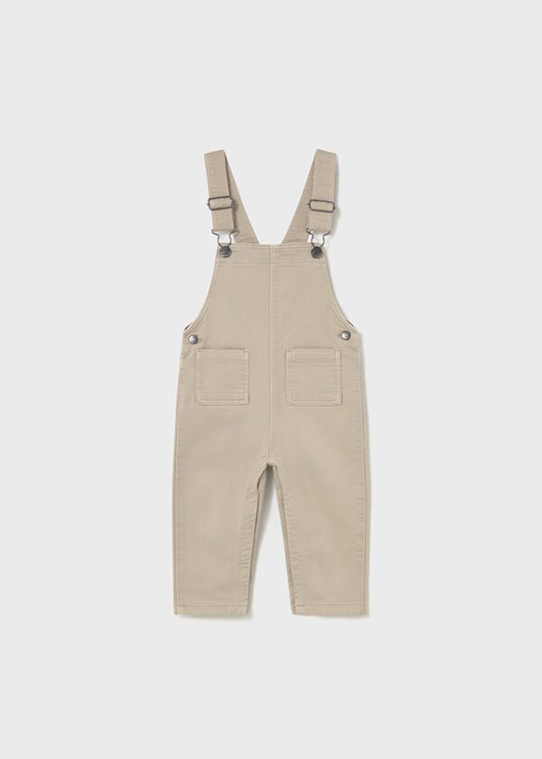 Mayoral Toddler Beige Dungaree 2647