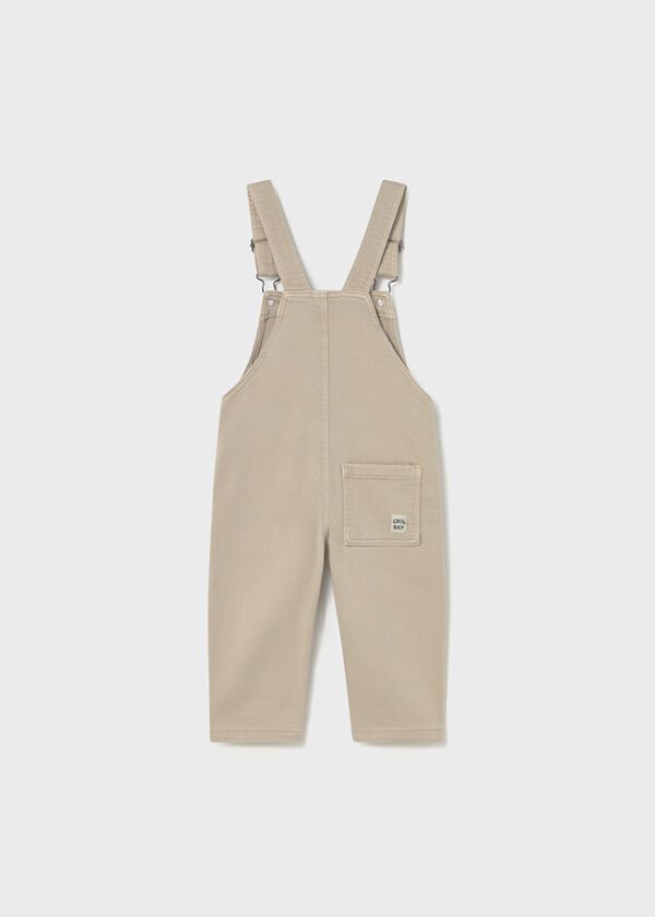 Mayoral Toddler Beige Dungaree 2647 - Image 3
