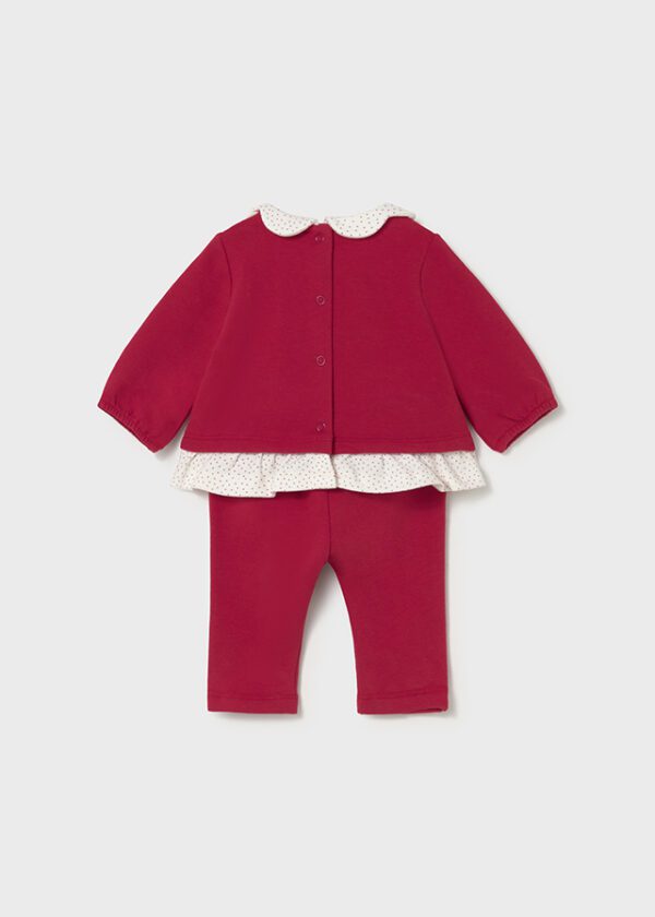 Mayoral Baby Red Legging Set 2707 - Image 3