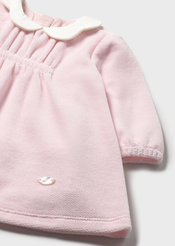 Mayoral Baby Pink Dress 2805 - Image 2