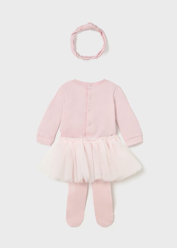 Mayoral Baby Pink Tutu Set 2810 - Image 3