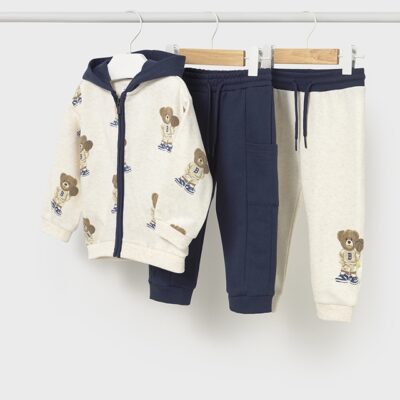 Mayoral Toddler Blue 3 Piece Tracksuit 2836