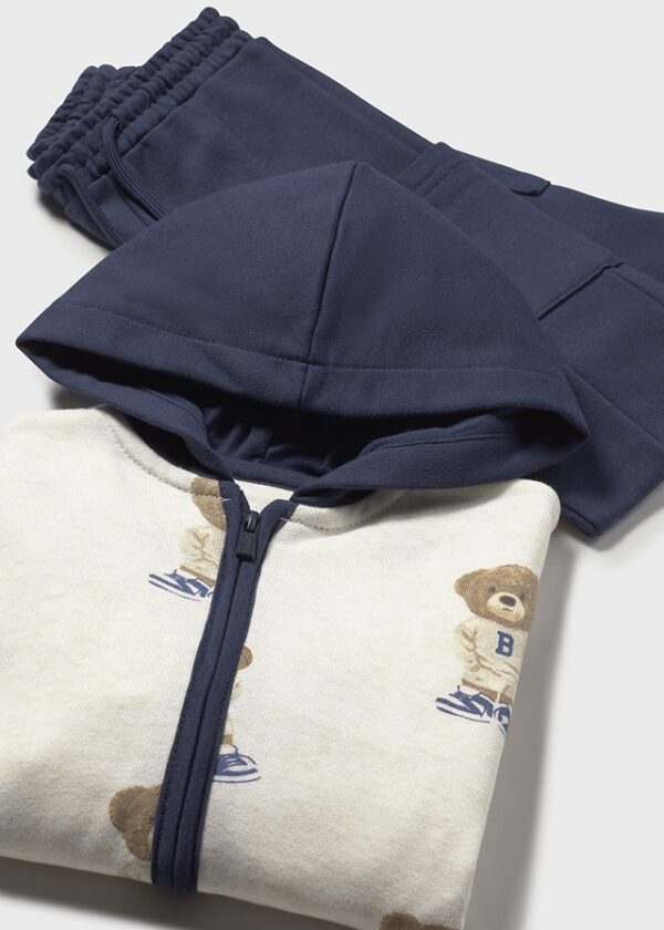 Mayoral Toddler Navy 3 Piece Tracksuit 2836 - Image 4