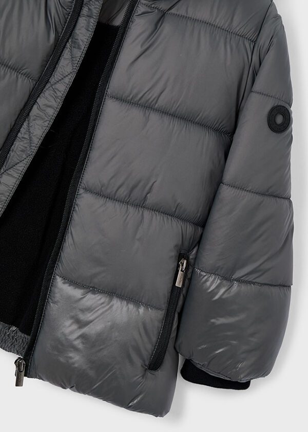 Mayoral Grey Coat 4416 - Image 2