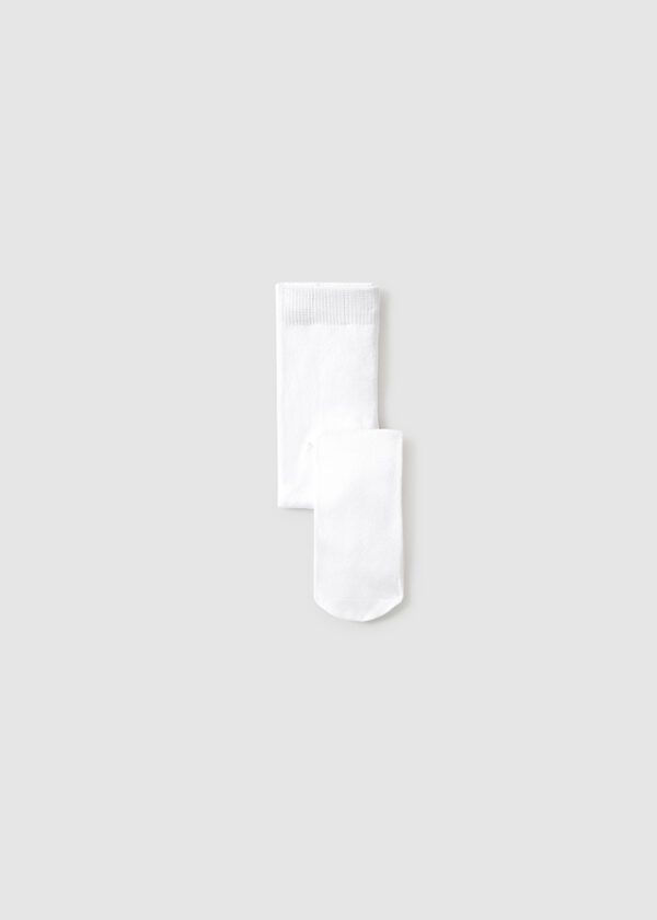 Mayoral Baby White Tights 9916