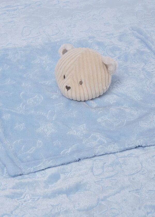 Mayoral Baby Blue Blanket Gift Set 9957 - Image 2