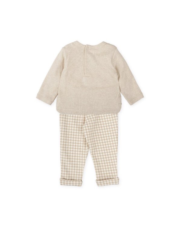 Tutto Piccolo Beige 2 Piece Set 1702 - Image 3