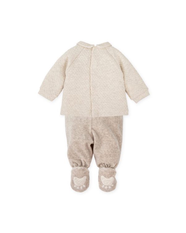 Tutto Piccolo Beige 2 Piece Set 1776 - Image 2